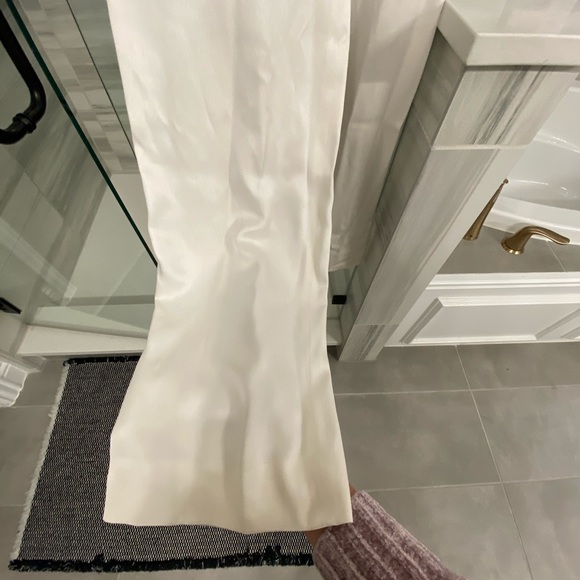 Vintage Ivory Silk Jumpsuit - Picture 6 of 6